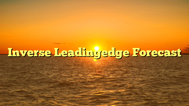 Inverse Leadingedge Forecast