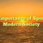 The Importance of Sports in Modern Society